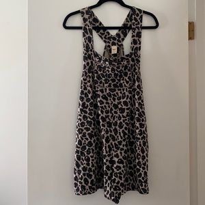 Leopard Shorty Romperalls